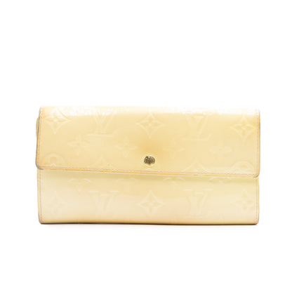 Louis Vuitton Portefeuille Vernis Beige