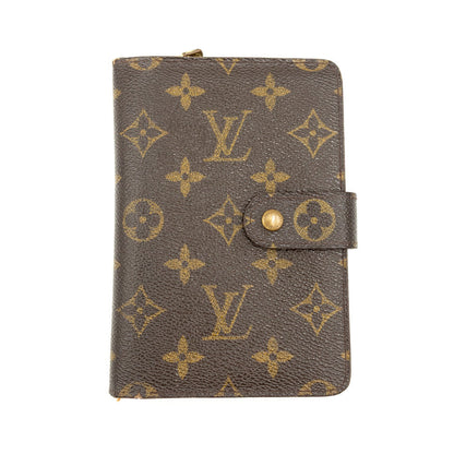 Louis Vuitton Portefeuille Zippé Monogram Marron