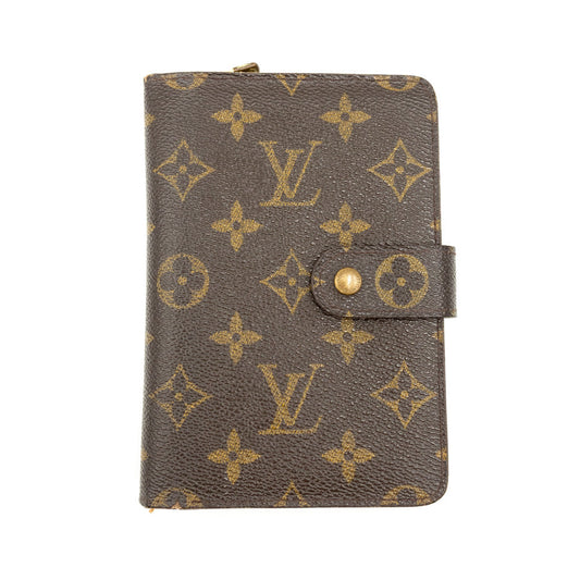 Louis Vuitton Portefeuille Zippé Monogram Marron