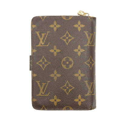 Louis Vuitton Portefeuille Zippé Monogram Marron