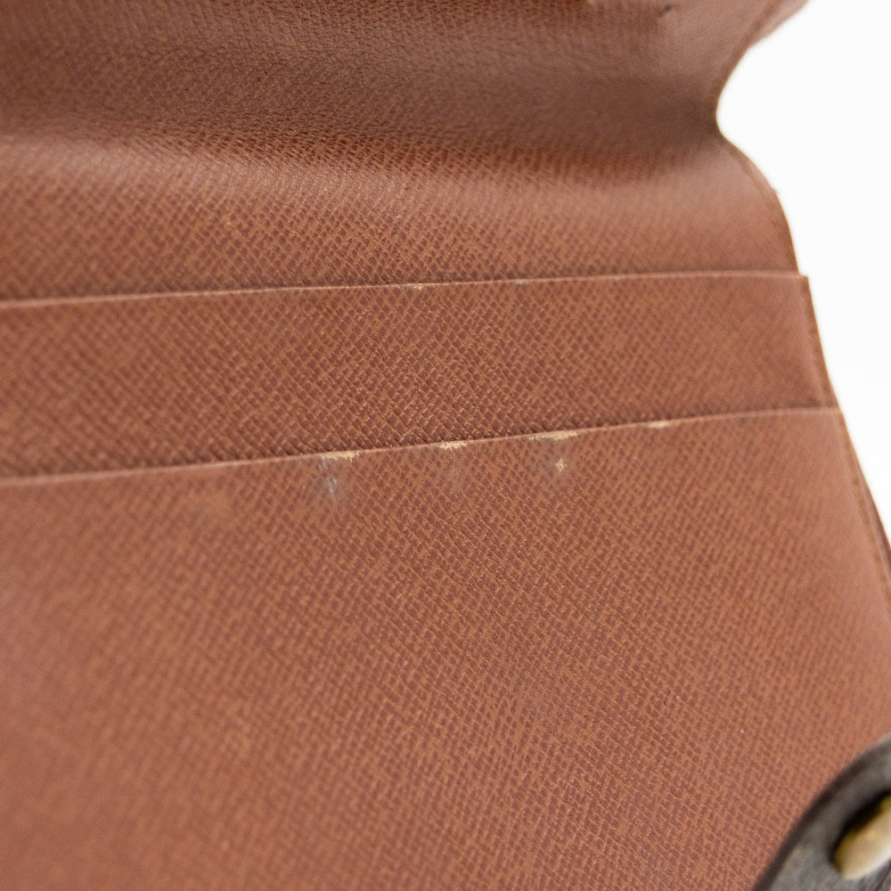 Louis Vuitton Portefeuille Zippé Monogram Marron