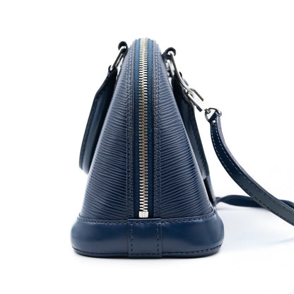 Louis Vuitton Sac à main Alma BB Epi Bleu Marine