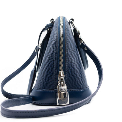 Louis Vuitton Sac à main Alma BB Epi Bleu Marine