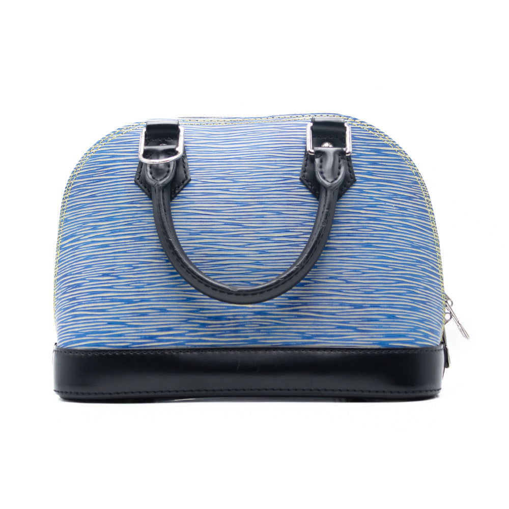 Louis Vuitton Sac à main Alma BB Epi Denim Bleu