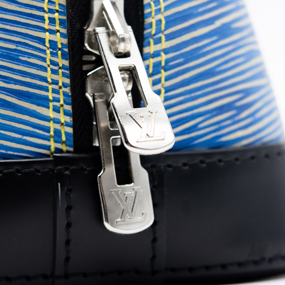 Louis Vuitton Sac à main Alma BB Epi Denim Bleu