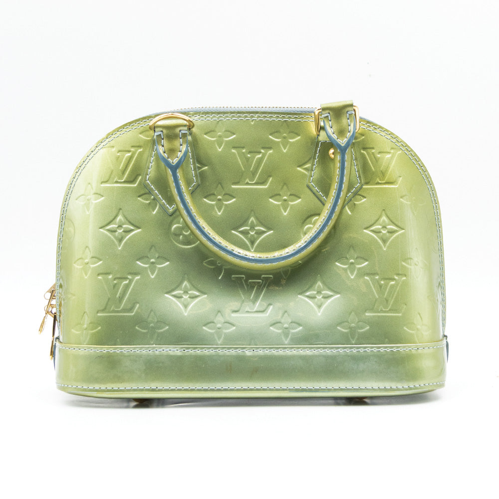 Louis Vuitton Sac à main Alma BB Monogram Vernis Vert
