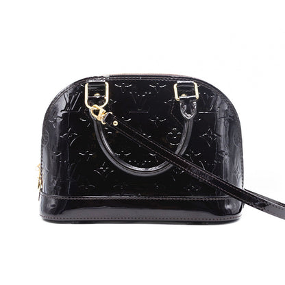 Louis Vuitton Sac a main Alma BB Vernis Aubergine