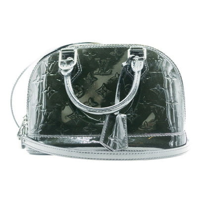 Louis Vuitton Sac à main Alma BB Vernis Khaki