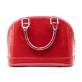 Louis Vuitton Sac à main Alma BB Vernis Rouge