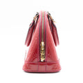 Louis Vuitton Sac à main Alma BB Vernis Rouge