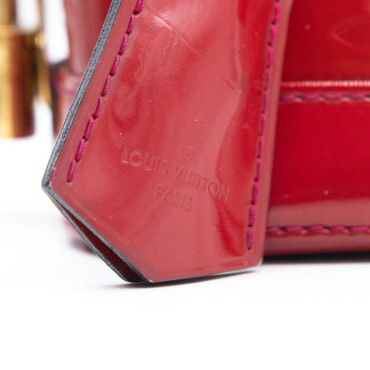 Louis Vuitton Sac à main Alma BB Vernis Rouge