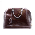Louis Vuitton Sac à main Alma MM Vernis Aubergine