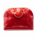 Louis Vuitton Sac à main Alma MM Vernis Rouge