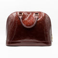 Louis Vuitton Sac à main Alma PM Vernis Aubergine