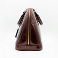 Louis Vuitton Sac à main Alma PM Vernis Aubergine