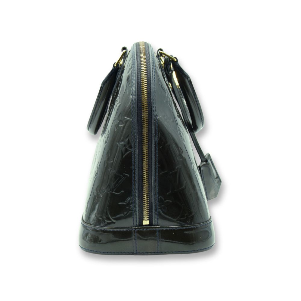 Louis Vuitton Sac à main Alma PM Vernis Aubergine
