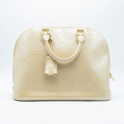 Louis Vuitton Sac à main Alma PM Vernis Beige