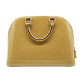 Louis Vuitton Sac à main Alma PM Vernis Beige