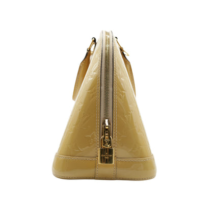Louis Vuitton Sac à main Alma PM Vernis Beige
