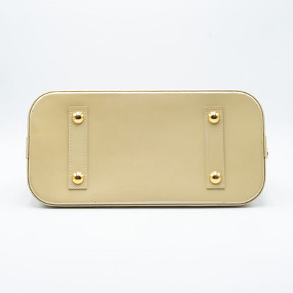 Louis Vuitton Sac à main Alma PM Vernis Beige