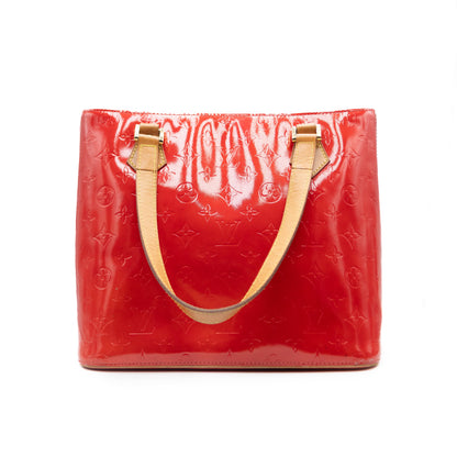 Louis Vuitton Sac à main Houston Vernis Rouge