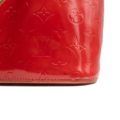 Louis Vuitton Sac à main Houston Vernis Rouge