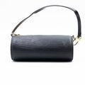 Louis Vuitton Sac à main Mini Papillon Soufflot Epi Noir