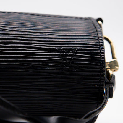 Louis Vuitton Sac à main Mini Papillon Soufflot Epi Noir