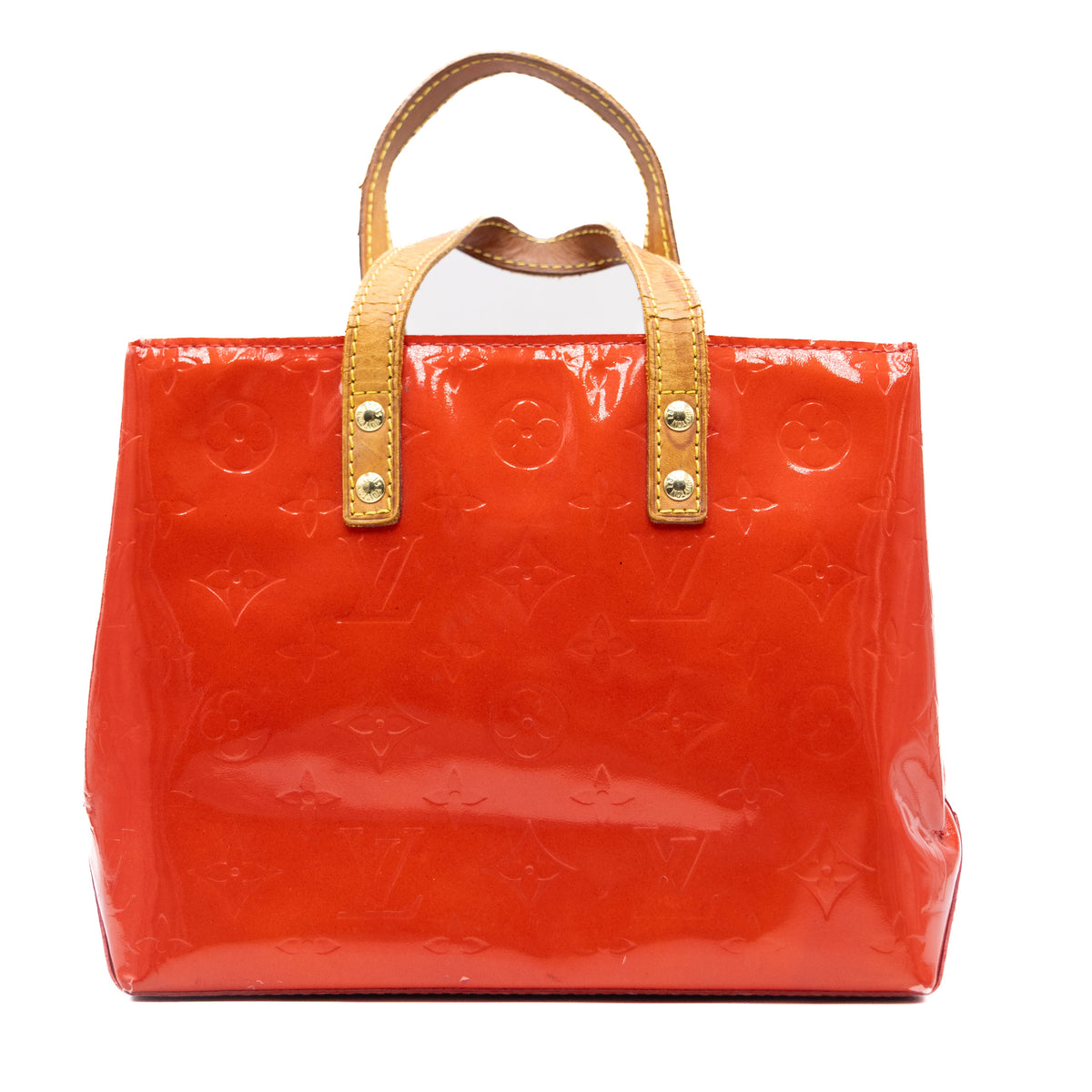 Louis Vuitton Sac à main Monogram Vernis Reade Rouge