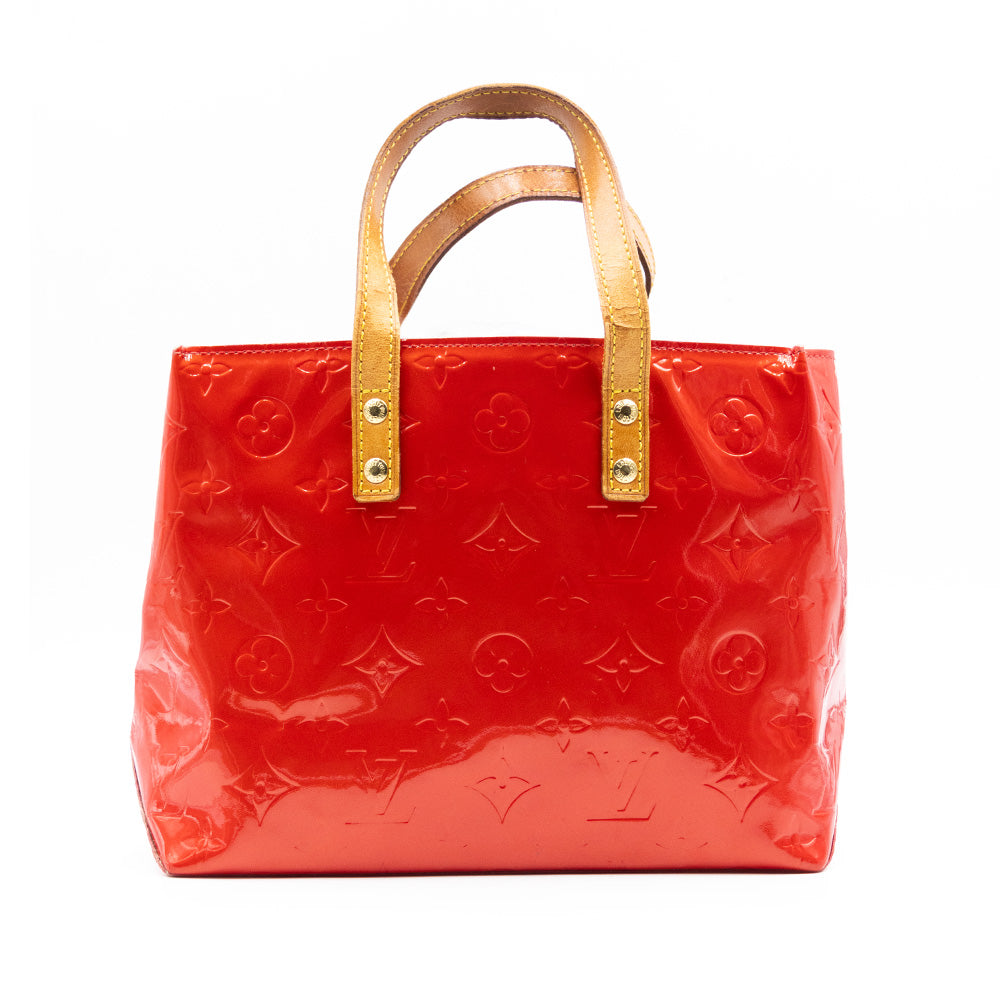 Louis Vuitton Sac à main Monogram Vernis Reade Rouge