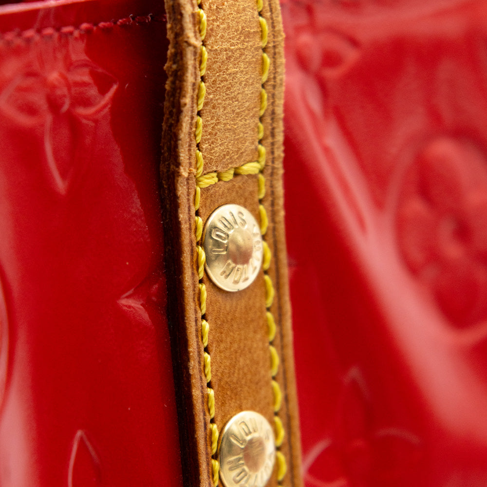 Louis Vuitton Sac à main Monogram Vernis Reade Rouge
