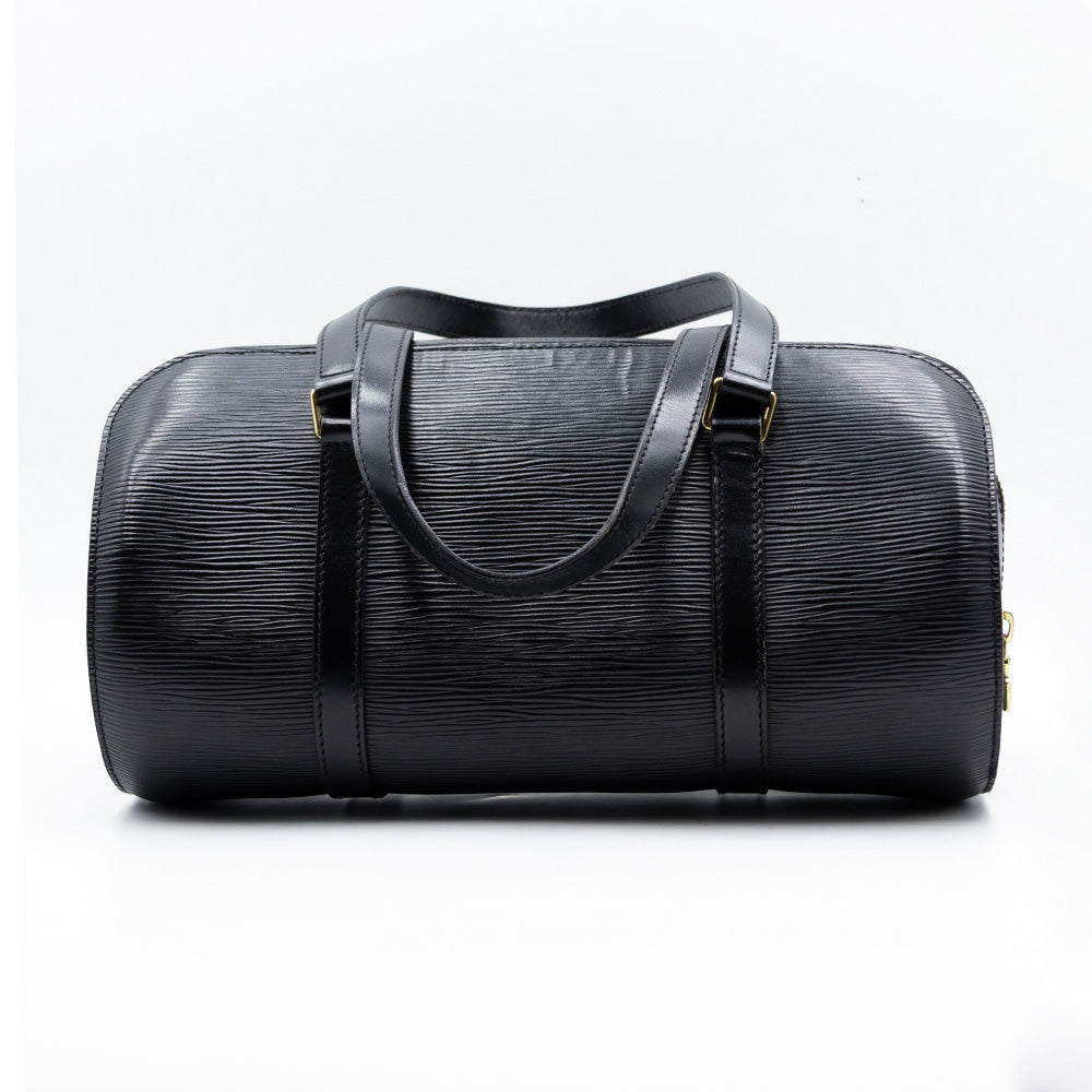 Louis Vuitton Sac à main Papillon Soufflot Epi Noir