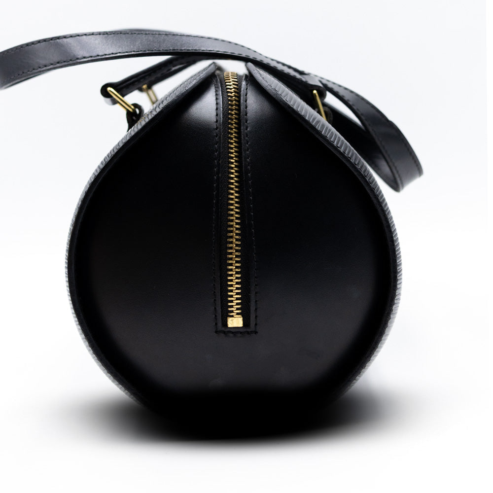 Louis Vuitton Sac à main Papillon Soufflot Epi Noir