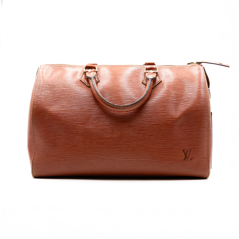 Louis Vuitton Sac à main Speedy 30 Epi Marron