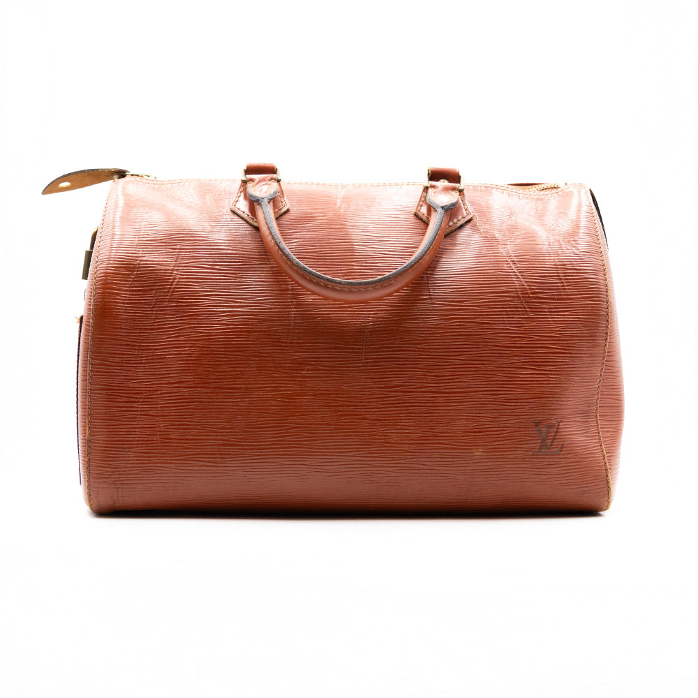 Louis Vuitton Sac à main Speedy 30 Epi Marron