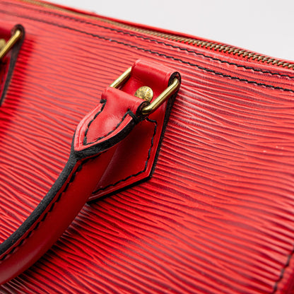 Louis Vuitton Sac à main Speedy 30 Epi Rouge