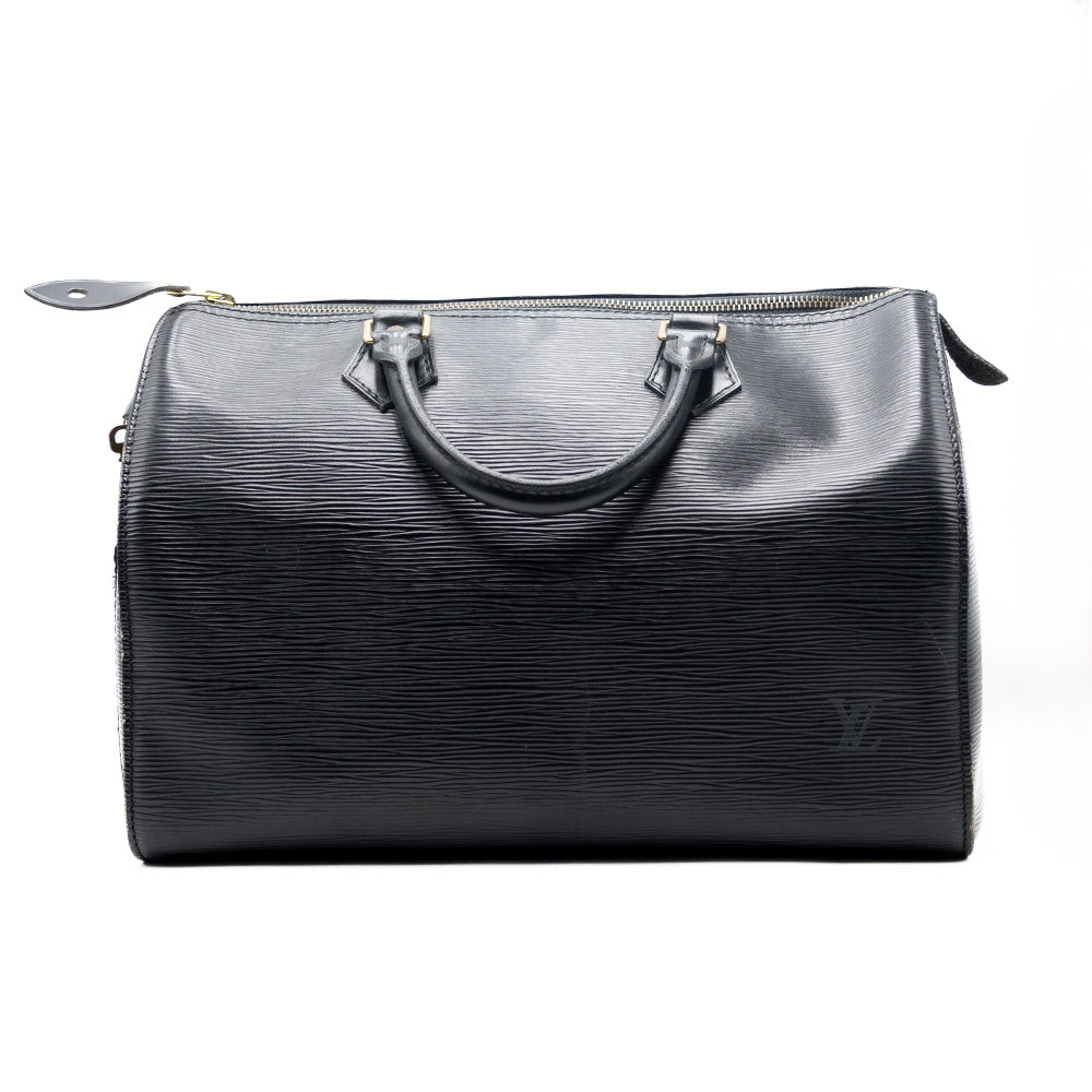 Louis Vuitton Sac à main Speedy 35 Epi Noir