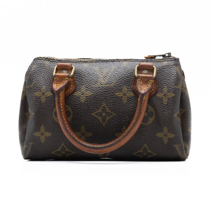 Louis Vuitton Sac à main Speedy Mini Monogram Marron
