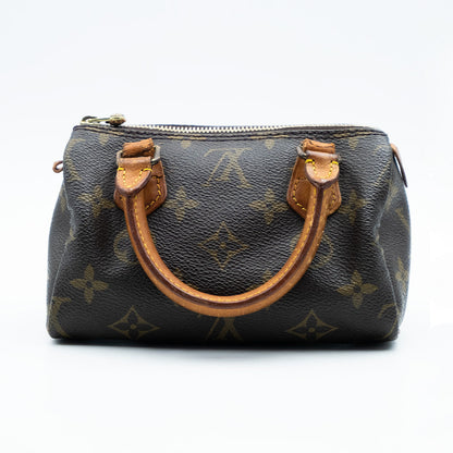Louis Vuitton Sac à main Speedy Mini Monogram Marron