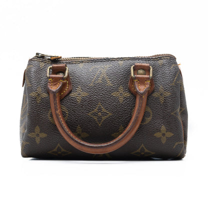 Louis Vuitton Sac à main Speedy Mini Monogram Marron
