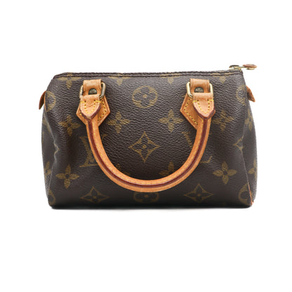 Louis Vuitton Sac à main Speedy Mini Monogram Marron