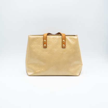 Louis Vuitton Sac à main Vernis Reade PM Beige