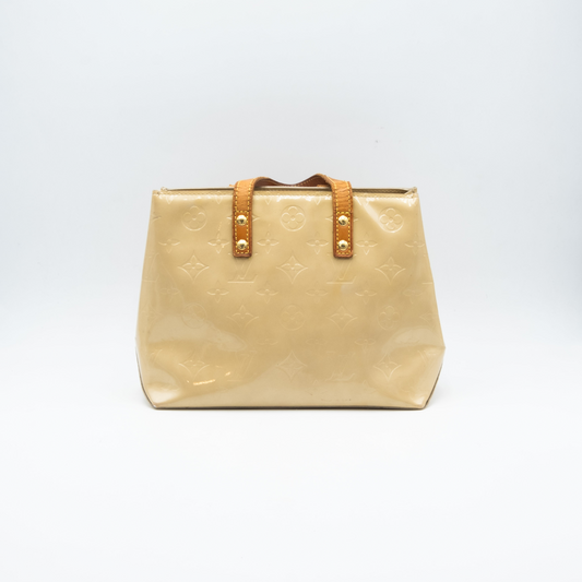 Louis Vuitton Sac à main Vernis Reade PM Beige
