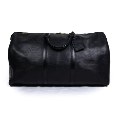 Louis Vuitton Sac de voyage Keepall 50  Epi Noir