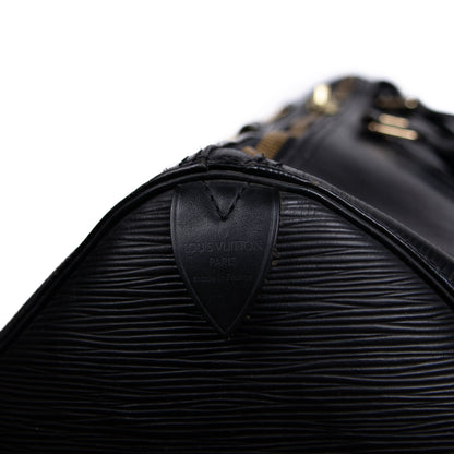 Louis Vuitton Sac de voyage Keepall 50  Epi Noir