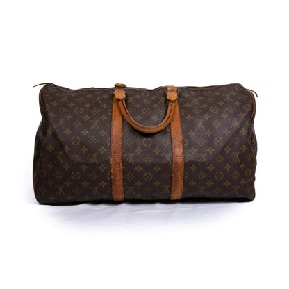 Louis Vuitton Sac de voyage Keepall 50 Monogram Marron