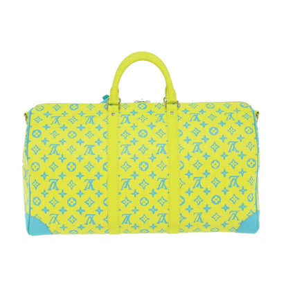 Louis Vuitton Sac de voyage Keepall 50 Neon Color Jaune Bleu