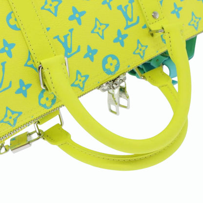 Louis Vuitton Sac de voyage Keepall 50 Neon Color Jaune Bleu