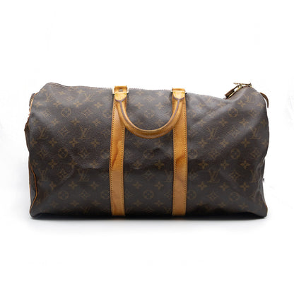 Louis Vuitton Sac de voyage Keepall 55 Monogram Marron