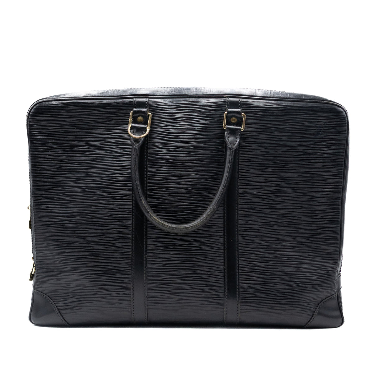 Louis Vuitton Sac Porte Document Epi Noir